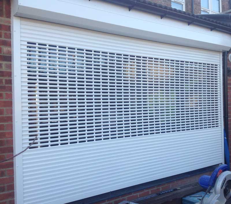 Domestic security shutters in South London