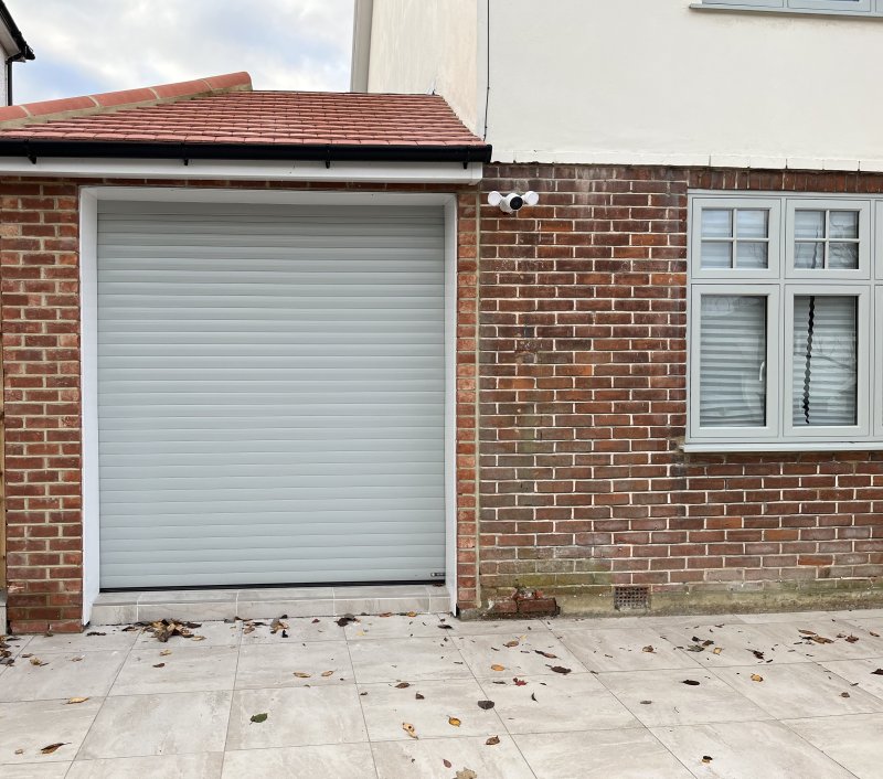 The customer required the Garage Door to match their new windows