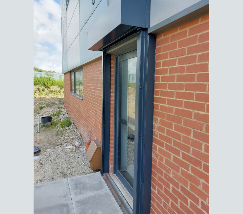 Warehouse roller shutter in Ashford